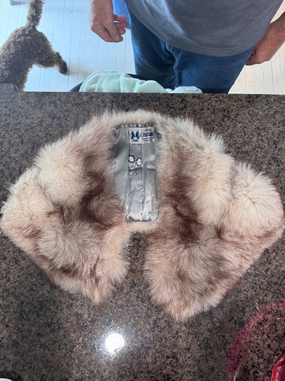 Peleteria vintage fur stole